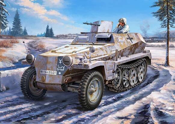 1/72 Sd.Kfz 250/1 Ausf.A (Alte Ausführung) - Special Hobby