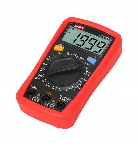 Univerzální měřič Uni-T UT33C+ za 342.00CZK - Allegro