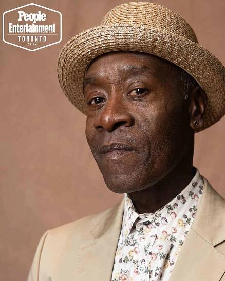 Don Cheadle (Unstoppable) photographed in the PEOPLE, EW and Shutterstock Toronto International Film Festival 2024 Portrait Studio on September 7, 2024 in Toronto, Ontario, Canada. 