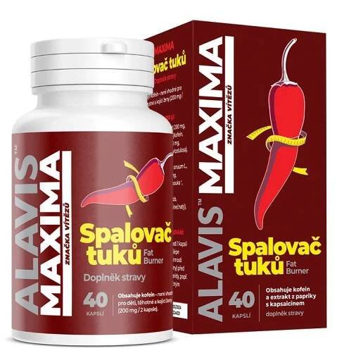 Alavis Maxima Spalovač tuků 40 kapslí