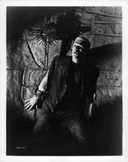 Boris Karloff in The Bride of Frankenstein (1935)