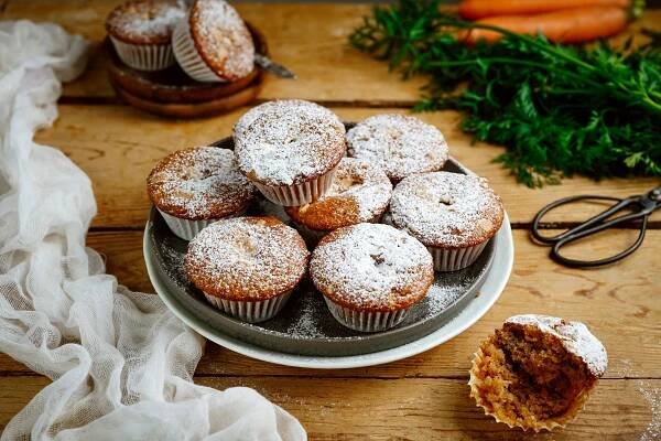 Mrkvové muffiny