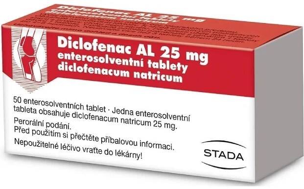 Diclofenac AL 25mg tbl.ent.50