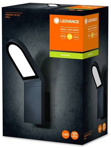 Zahradní venkovní nástěnné LED svítidlo 12W 3000K IP44 Ledvance Kód výrobce 4058075214132