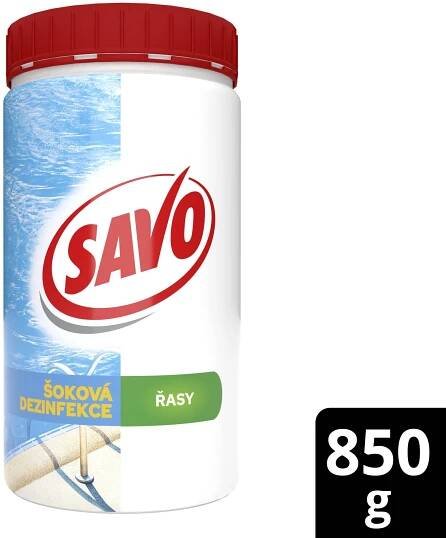 Savo do bazénu Chlor šok 850 g