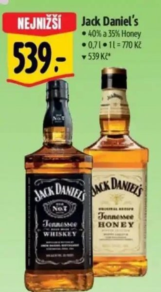 Albert Jack Daniel's 0.7L nabídka
