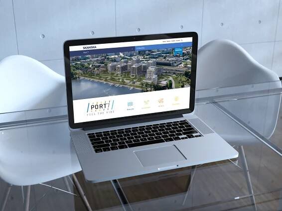 app brand Office port7 print SKANSKA Web