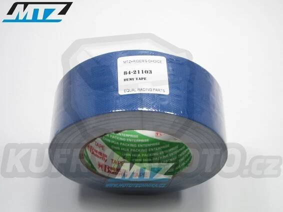 Páska americká (páska textilní Duct Tape) - 48mm x 50m - modrá - Kufrynamoto.cz
