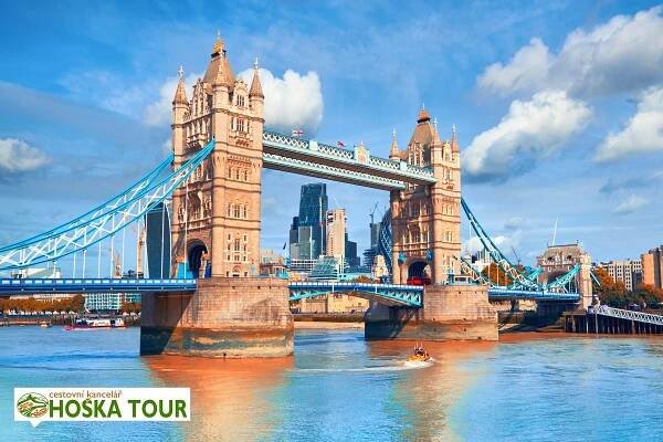 Tower Bridge: zvedací most je známý symbol Londýna | CK HOŠKA TOUR