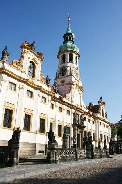 Loreta Church in Prague royalty free stock images