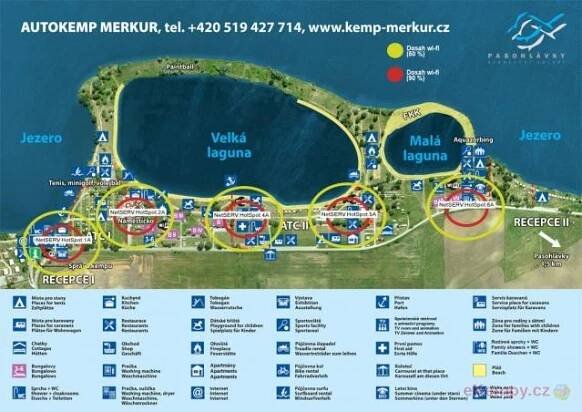 Autokemp Merkur Pasohlávky - Pasohlávky, Brno-venkov | eKempy.cz