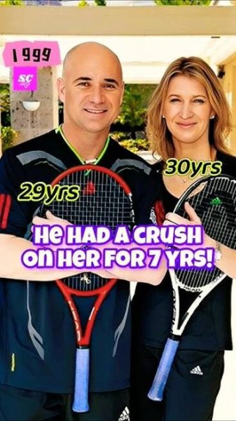 Ace Of Love:Andre Agassi & Steffi Graf Romance Story #celebrity #lovestory