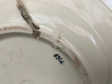 Keramický nástěnný talíř - Kunštátská keramika - Starožitnosti
