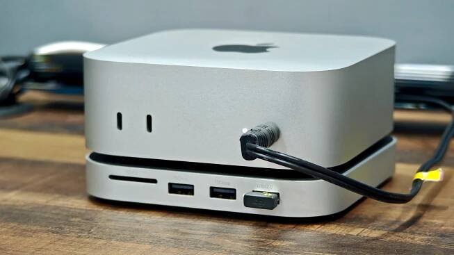 Satechi m4 mac mini hub front