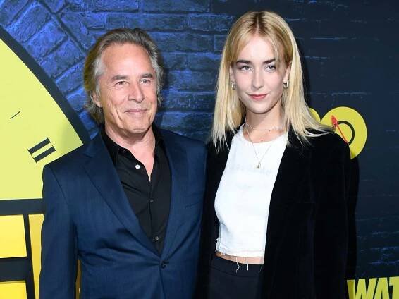 Don Johnson, Grace Johnson, attend the Premiere Of HBO's 