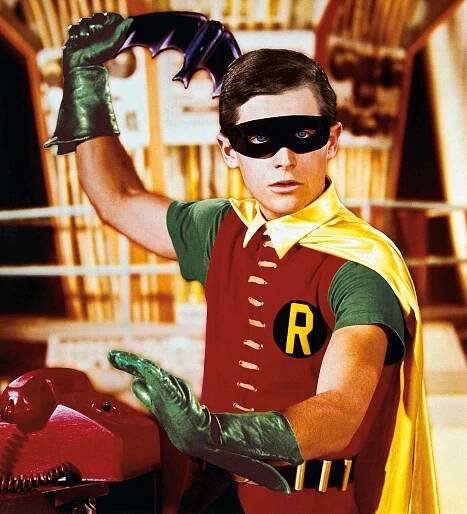 Burt Ward as Robin in Batman
