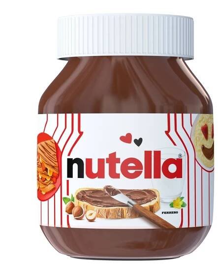 Nutella Pomazánka lískooříšková s kakaem 1kg