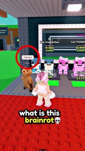 Little Brainrots In Steal A Brainrot #stealabrainrot #roblox #usa