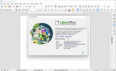 LibreOffice 7.4 launches with webp support and dark mode support for Windows