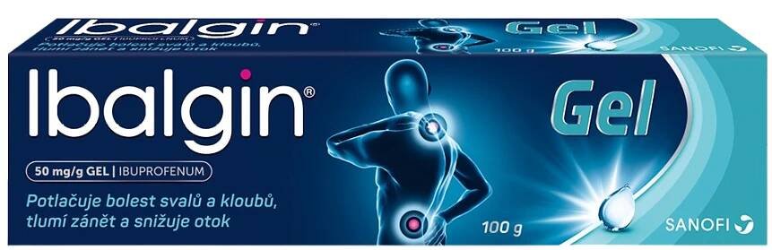 Fotografie Ibalgin 50mg/g gel 100 g