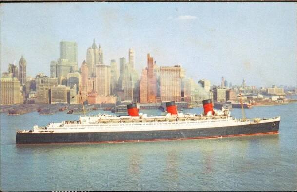 11D3771 Loď Cunard R.M.S. Queen Mary