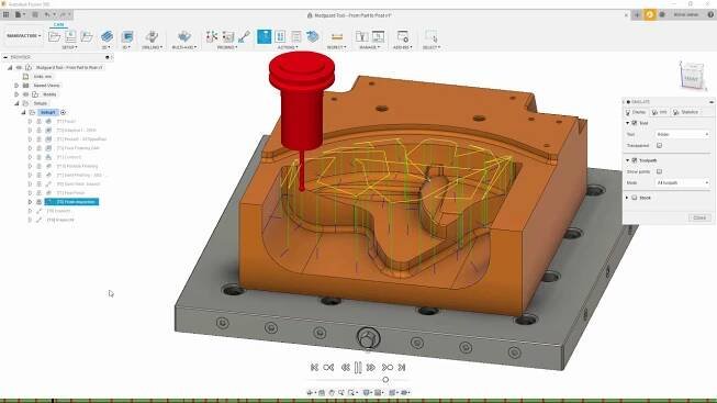 Fusion 360 - měření volných ploch (výrobní rozšíření)