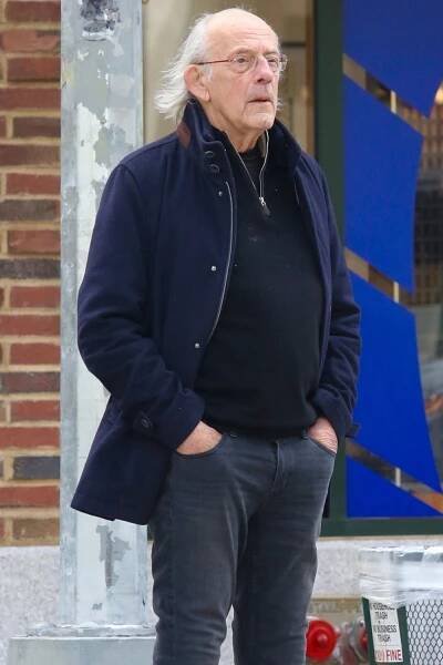 Christopher Lloyd, 86, looks unrecognizable during a rare outing in New York City