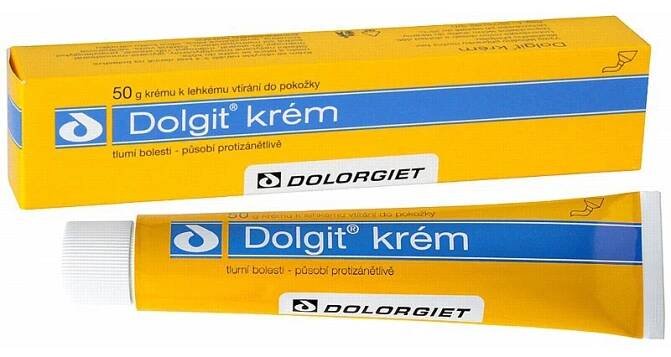 DOLGIT KRÉM crm der 1x50 g/2,5 g | Lekáreň Tabletka - Zdravmatsk, s.r.o.