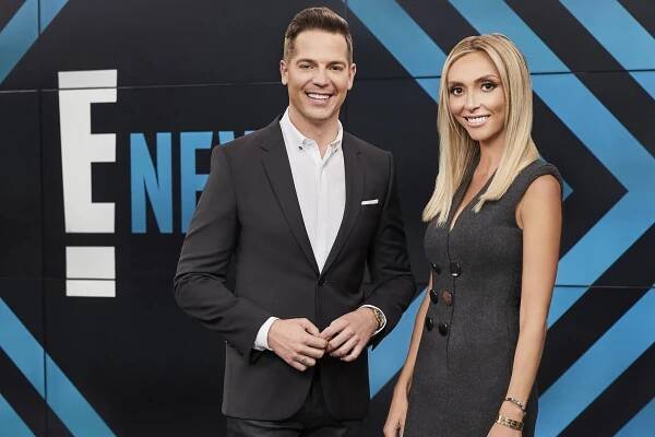 "E! News" hosts Giuliana Rancic and Jason Kennedy