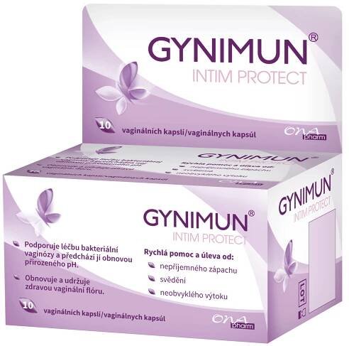Gynimun intim protect vaginálne kapsuly