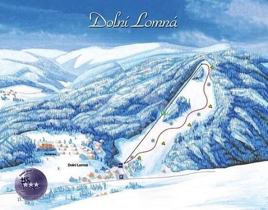 ski areál Armáda přímo v obci