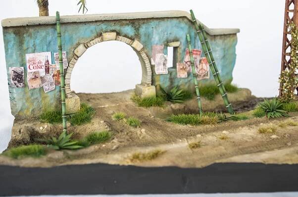 Diorama Base: Vietnam Road
