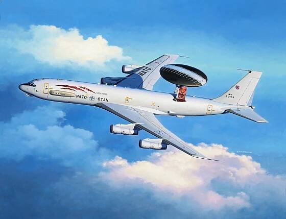 Revell-03794-Boeing-E-3-75-Jahre-NATO Die Revell-Neuheiten 2025