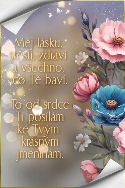 přání k svátku