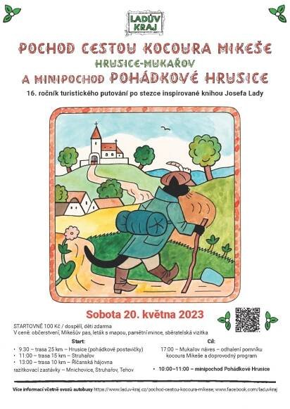 V sobotu 20. května přijďte na pochod Cestou kocoura Mikeše | Ladův kraj