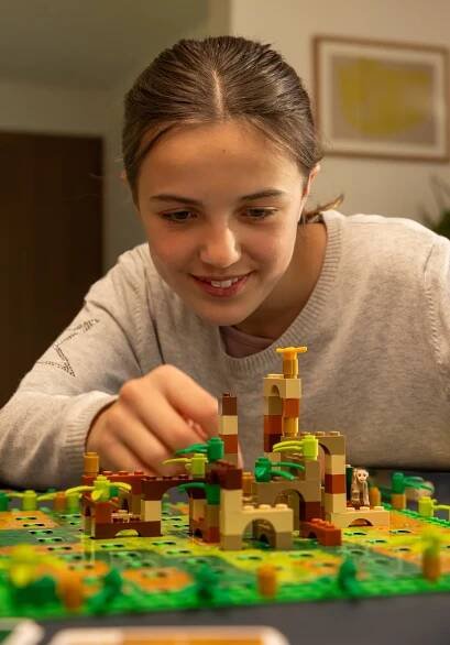 Lego Monkey Palace Desková hra Postav si cestu k vítězství Brick by Brick! Nový dárek
