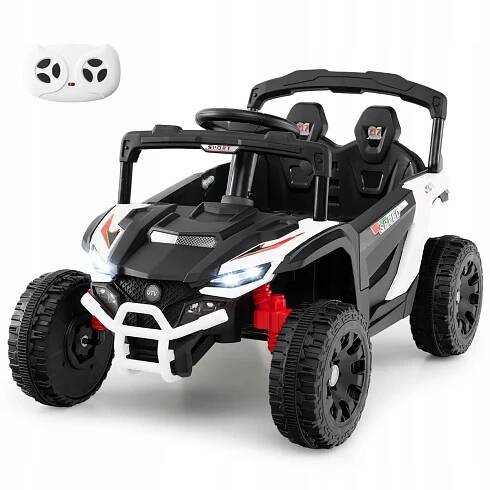 Elektrické auto pro děti Buggy Autíčko na akumulátor Bílá