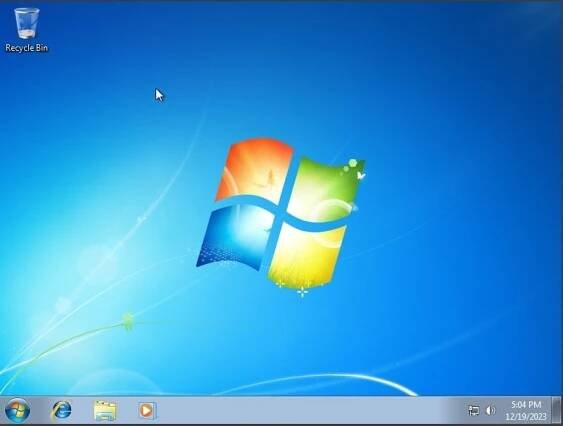 windows 7 desktop