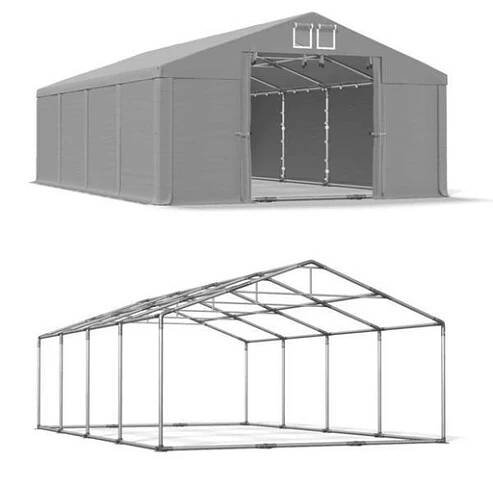Průmyslové stany 4x8 m Stavební DAS 560 SP