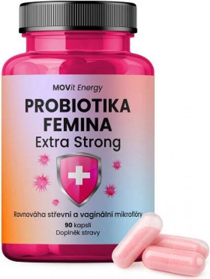 MOVit Probiotika Femina Extra Strong 90 kapslí