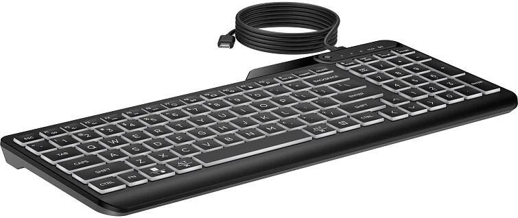HP 405 Multi-Device Wired Backlit Keyboard - CZ/SK