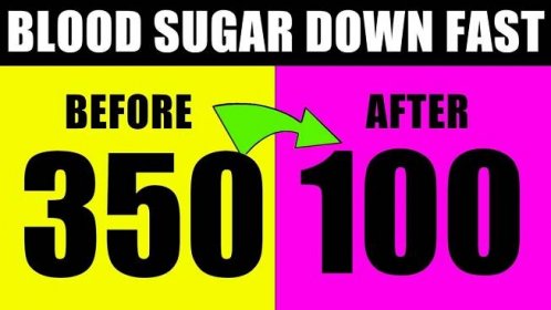 How to Lower Blood Sugars Immediately