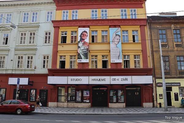 Švandovo divadlo na Smíchově, foto Adam Steinwicht