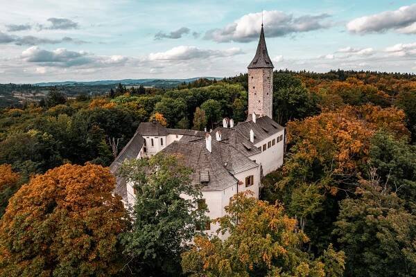 Vysocina - hrad Rostejn