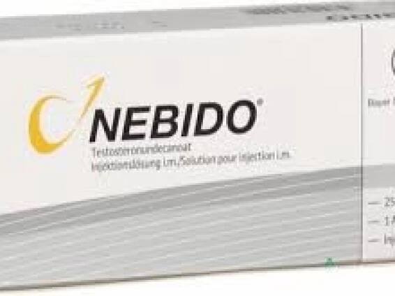 Undecaonate250mg test - 4 ml ampule - Nebido