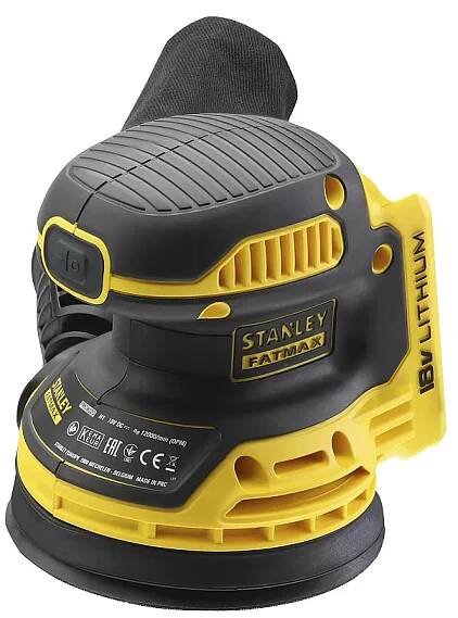 Aku excentrická bruska 18V bez aku Stanley FatMax FMCW220B