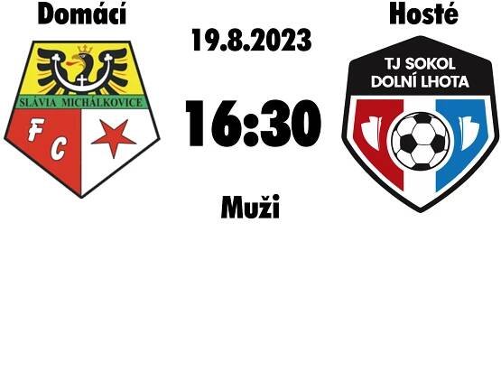 Pozvánka na fotbal 19.8.2023 MUŽI AKTUALIZOVÁNO