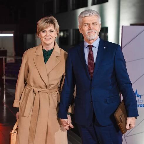 Petr Pavel a jeho žena Eva Pavlová