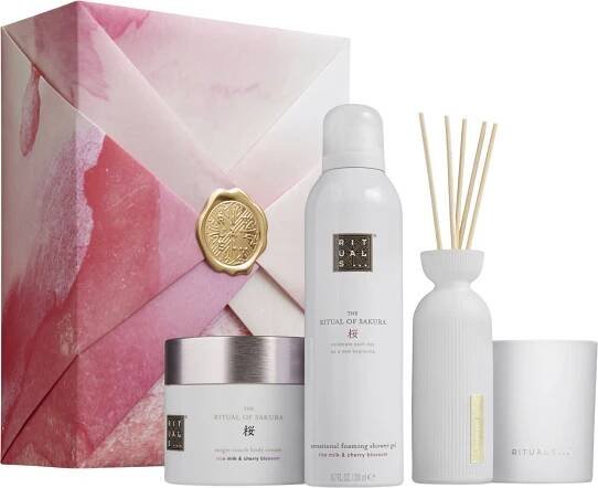 RITUALS RITUÁL SAKURA BESTSELLERS SET L PĚNOVÉ TYČKY SVÍČKA