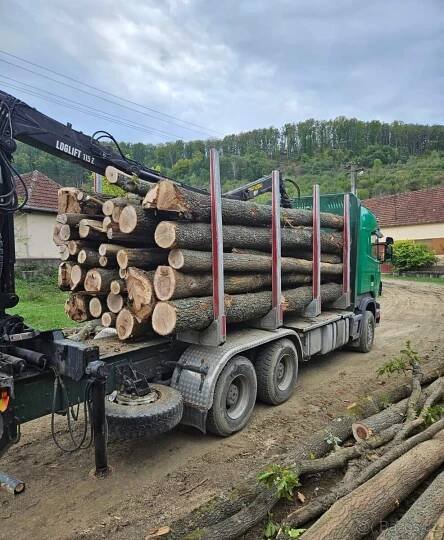 Palivové dřevo celý kamión a levná doprava - Dolní Dobrouč - Bazar